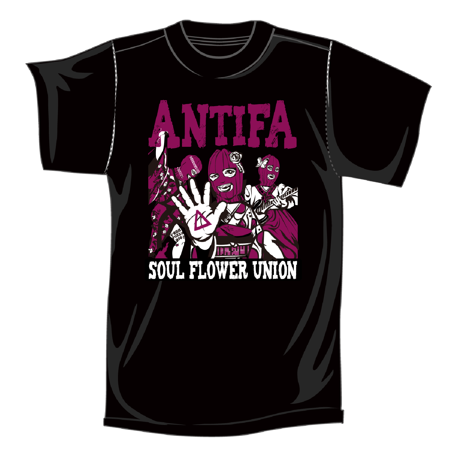 SOUL FLOWER UNION ANTIFA Tee